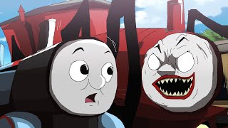 Thomas Train VS Choo Choo Charles quotUghquot FNF Animation [upl. by Darej550]