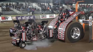 2019  Super Modified Tractors pulling at the Curd Capital Fall Nationals [upl. by Igic14]