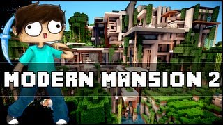 Minecraft  Modern Mansion 2 [upl. by Ydasahc]