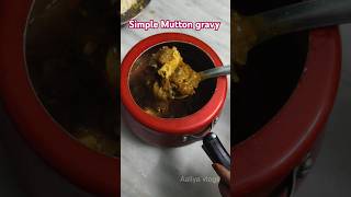 Quick amp Simple Mutton gravy Recipe in Tamil muttongravyrecipescookingytshortssimplerecipe [upl. by Arvid]