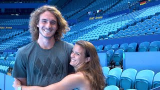 Team Greece quick quiz  Mastercard Hopman Cup 2019 [upl. by Ahmad822]