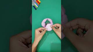 Diy beautiful flowers from tissue paper shorts craft viral muskanscraft [upl. by Ijic]