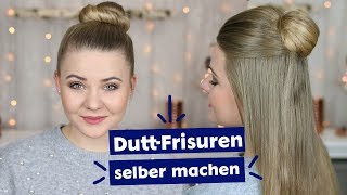 DuttFrisuren selber machen Varianten amp Tipps I DominoKati [upl. by Happ719]