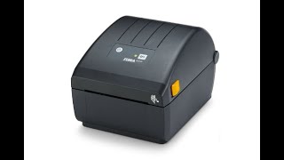 ضبط طابعة باركود نوع زيبرا  EZBRAZD220 BARCODE PRINTER [upl. by Philly24]