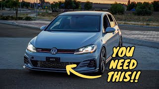 The Best MK7 GTI Intercooler setup More Boost Better Cooling [upl. by Imoyn]