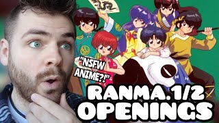 First Time Reacting to quotRanma 12 Openings 17quot  ANIME REACTION [upl. by Htevi]