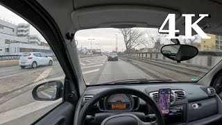 City Tour with a Smart Car The Big Difference of a Small Car  4K [upl. by Mcnelly20]