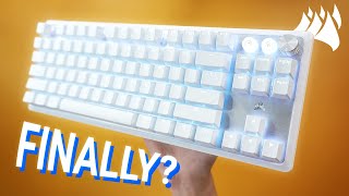 Corsair made a magnetic keyboard any good  Corsair K70 PRO TKL Review [upl. by Harac]