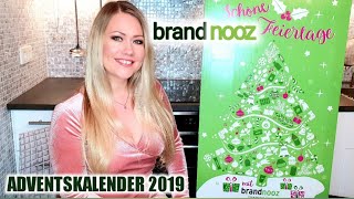 Brandnooz Classic Adventskalender 2019  Unboxing und Geschmackstest [upl. by Akeemat]