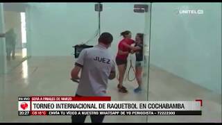 Realizarán campeonato internacional de Ráquetbol en Cochabamba [upl. by Foote]