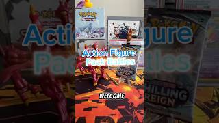 Action Figure Pack Battle Episode 4  Animorphs Visser 3 vs Chilling Reign Booster Pack pokemon [upl. by Rocher112]