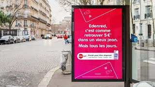 Edenred lance sa toute première campagne publicitaire en France [upl. by Auqinom513]