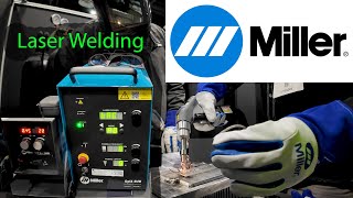 Hands On With The Miller OptX 2kW Laser Welder [upl. by Katy]