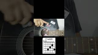 Guitar chords  F sharp add 9 [upl. by Anertal]