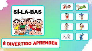 Turma da Mônica em Formando Palavras com Sílabas  Educação Infantil [upl. by Pattin]