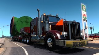 Peterbilt 357 8x6  Sobredimensiones y Sobrepeso 60 Toneladas  Baja California [upl. by Ttocserp]