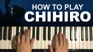 How To Play  Billie Eilish  CHIHIRO Piano Tutorial Lesson [upl. by Glori]