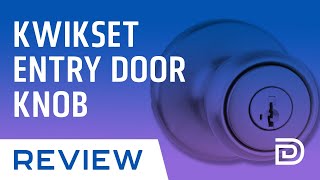 Kwikset Keyed Entry Door Knob With Smartkey Installation Review [upl. by Michi]