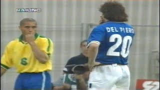 Alessandro Del Piero vs Brasil Highlights  Tournoi de France 1997 [upl. by Laspisa]