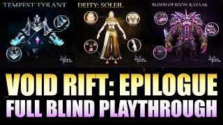 VOID RIFT EPILOGUE  Full Push  Fasti Plays LIVE amp BLIND WoR [upl. by Mikiso600]