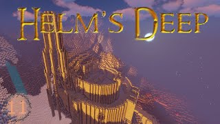 Building Helms Deep in Survival Minecraft 11 [upl. by Amitie895]