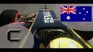 GP dAustralie Course  F1 2013 Saison 3 [upl. by Iddo93]