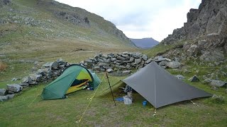 Dalehead Tarn Wild Camp  Lake District Cumbria MLD Trailstar [upl. by Lloyd]