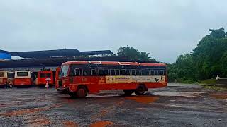 Kankavli Bus Depo  Kankavli ST Stand Lal pari  MSRTC [upl. by Deb933]