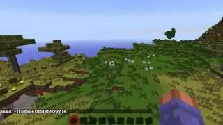 Top 3 Minecraft flat lands plains seeds 182 2014 [upl. by Inahpets]