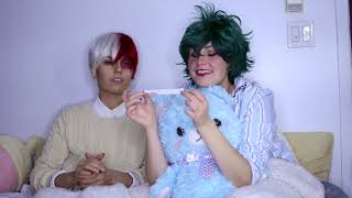 BNHA Cosplay   Truth AND Dare Tododeku [upl. by Peter175]