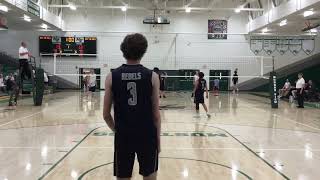 Champlin Park vs Blaine Varsity Section Playoffs Boys Volleyball [upl. by Arlon586]