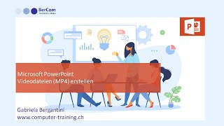 Mit PowerPoint Videos erstellen  Tutorial  Lernsnack [upl. by Noissap]