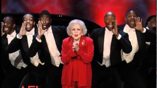 Betty White Surprises Morgan Freeman at the 39th AFI Life Achievement Award [upl. by Landers]