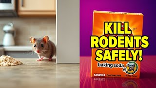 Kill Mice amp Rats Rodents Safely  How to Use Baking Soda for Effective Pest Control at Home [upl. by Helse754]