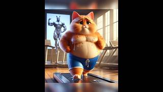 I Tried The Weight Loss Agreement From Reddit😁shorts cat funny viral😻❤️ [upl. by Adlee]