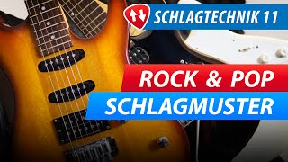 Gitarren Schlagtechnik 11 Rock amp Pop Songs Begleiten [upl. by Dav]