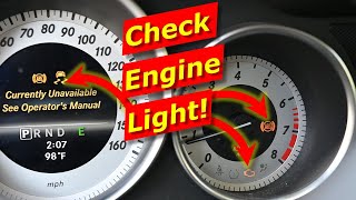 How to DiagnoseFix Car Check Engine Light ABS Unavailable [upl. by Tonina239]