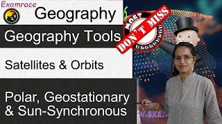 Learning about the satellites and their orbits  Polar Geostationary amp SunSynchronous [upl. by Anwadal]