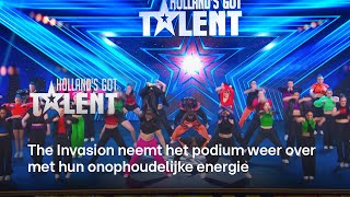 Megacrew The Invasion brengt INTENSE KRACHT en energie met kwalificatiedans  Hollands Got Talent [upl. by Bohrer]