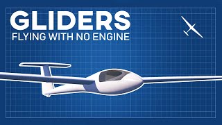 How can gliders fly without propulsion  The most complete explanation [upl. by Ydahs]