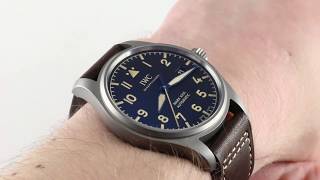 IWC Pilots Watch Mark XVIII Heritage IW327006 Luxury Watch Review [upl. by Abrams320]