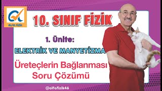 10 Sınıf Fizik  Üreteçlerin Bağlanması Soru Çözümü [upl. by Yroc739]