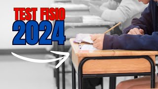 TUTTO QUELLO CHE C’E’ DA SAPERE SUL TEST DI FISIOTERAPIA  2024 [upl. by Sible]