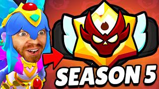 I played the New Ranked Season MY LUCK IS STILL CRAZY 🤯 season 5 [upl. by Call]