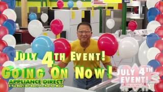 July 4th Event At Appliance Direct In Central Florida Get Your Appliances Now WOW [upl. by Cora571]