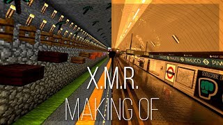 XMR Making Of London Underground「HD 60fps」 Extreme Minecraft Realism  creatorLabs [upl. by Adnav139]