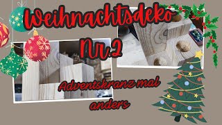 Adventskranz mal anders [upl. by Carrelli]