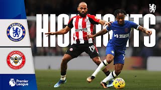 Chelsea 02 Brentford  HIGHLIGHTS  Premier League 202324 [upl. by Sixel]