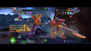 Absorbing Man solo Terrax Boss  Act 844  MCOC [upl. by Atinreb]