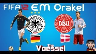 EM 2012 Deutschland vs Dänemark  FIFA 12  Lets Orakel [upl. by Aliahkim]